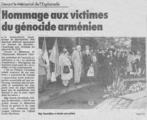 Commémoration 24 avril 1996